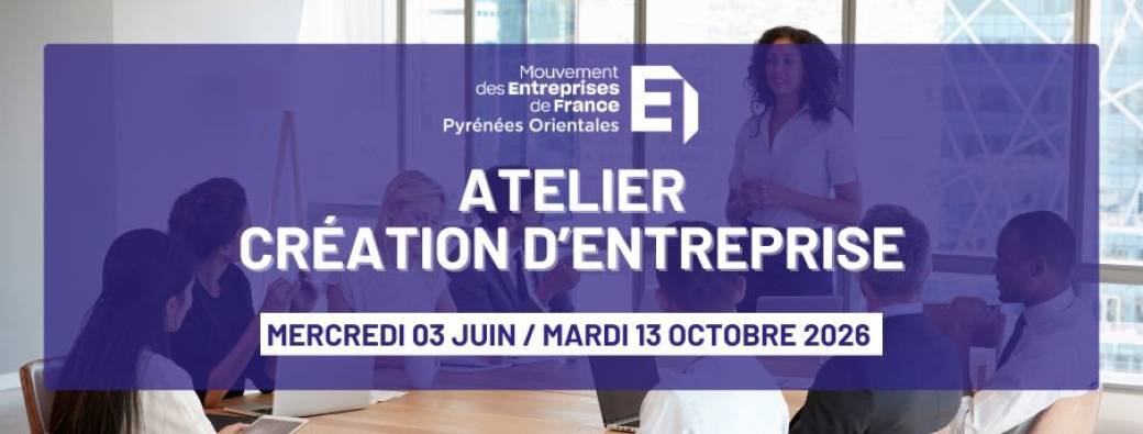 ATELIER CRÉATION D'ENTREPRISE