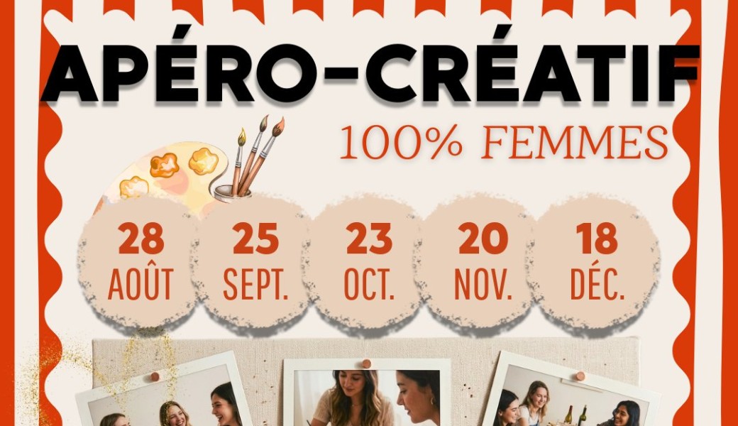 Atelier créatif 100% femmes - Vendredi 18 décembre 2026