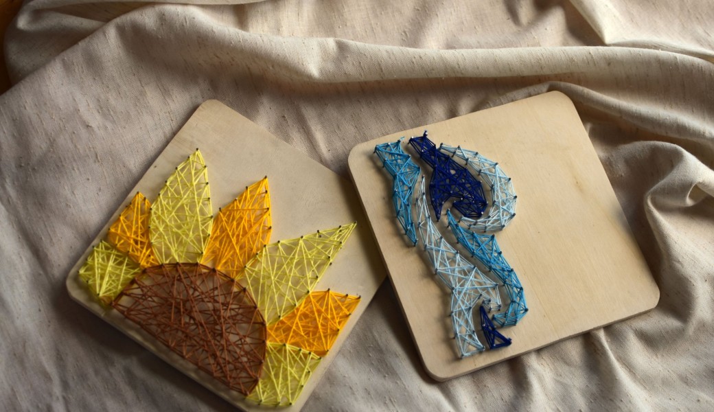Atelier créatif à Lorient – Crée ton tableau en string art