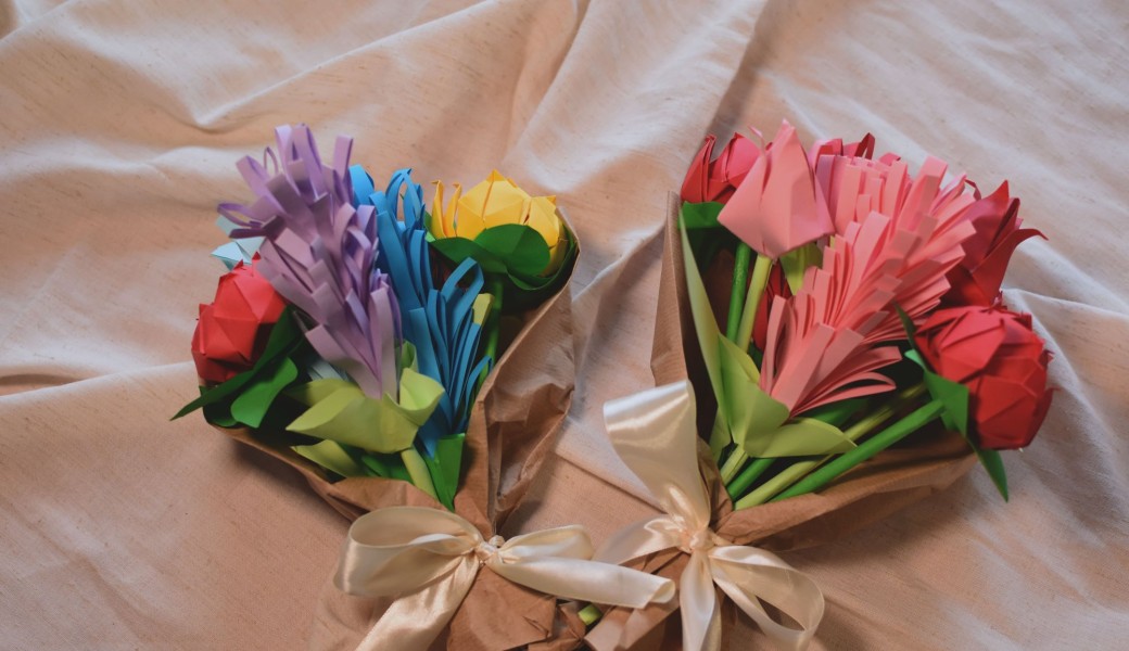 Atelier créatif – Bouquet de fleurs en papier – Lorient