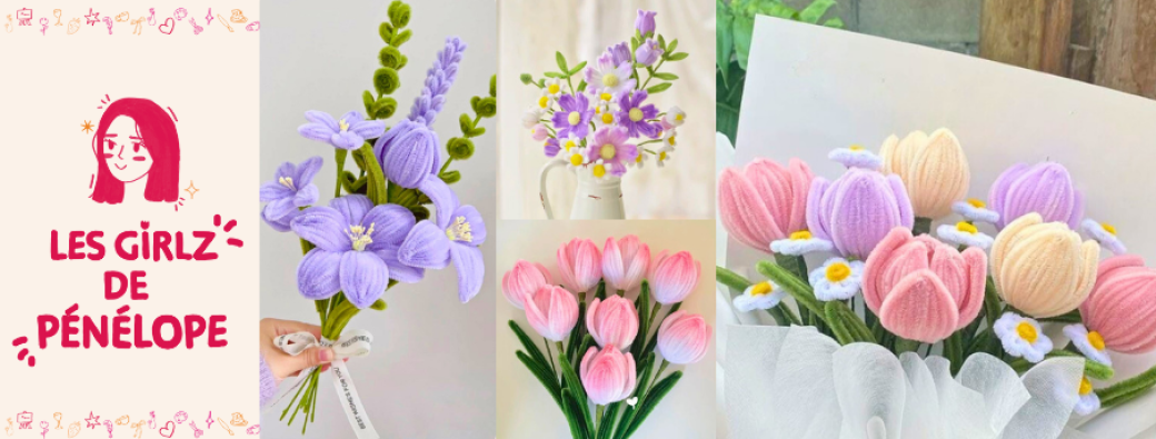 Atelier Créatif - Bouquet de Fleurs Velours - 22 Juin 2025