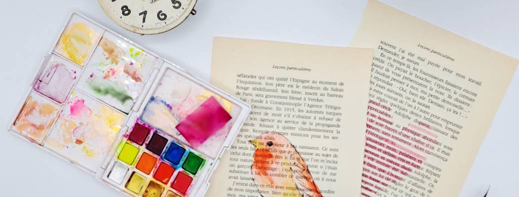 Atelier créatif "caviardage"