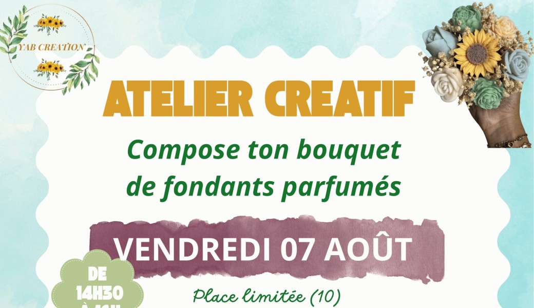Atelier créatif - Composition de ton bouquet bougies