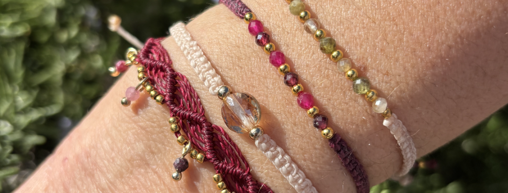 Atelier créatif de bijoux en Micro macramé à Conflans Sainte Honorine