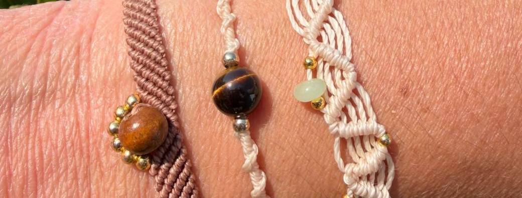 Atelier créatif de bijoux en Micro macramé à Conflans