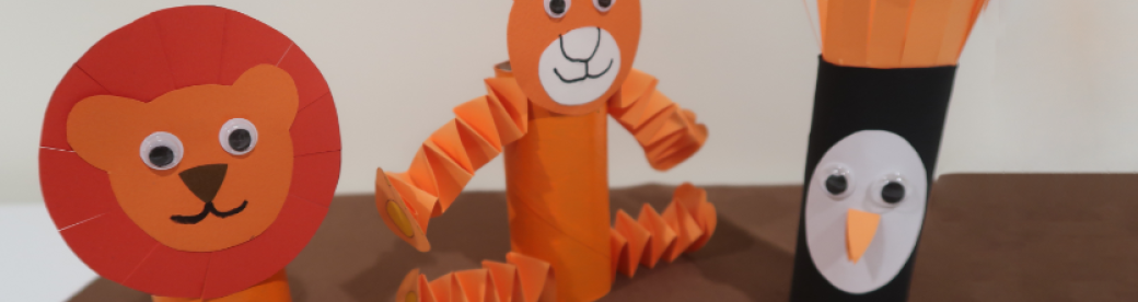 Atelier créatif : découpage et collage d'animaux rigolos