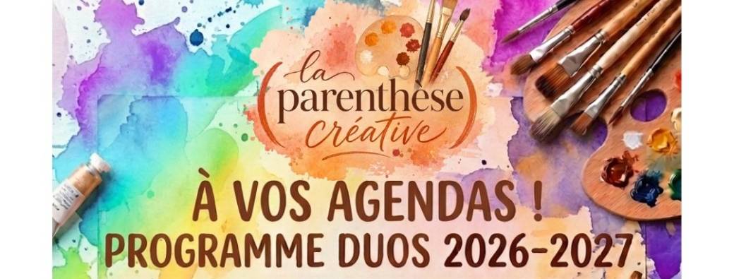 Atelier créatif Duo Adulte/Enfant - Samedi 5 septembre 2026