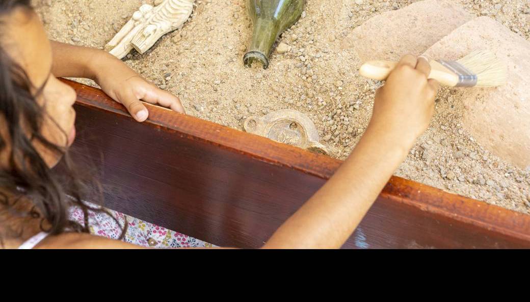 Atelier créatif en famille  apprenti archéologue