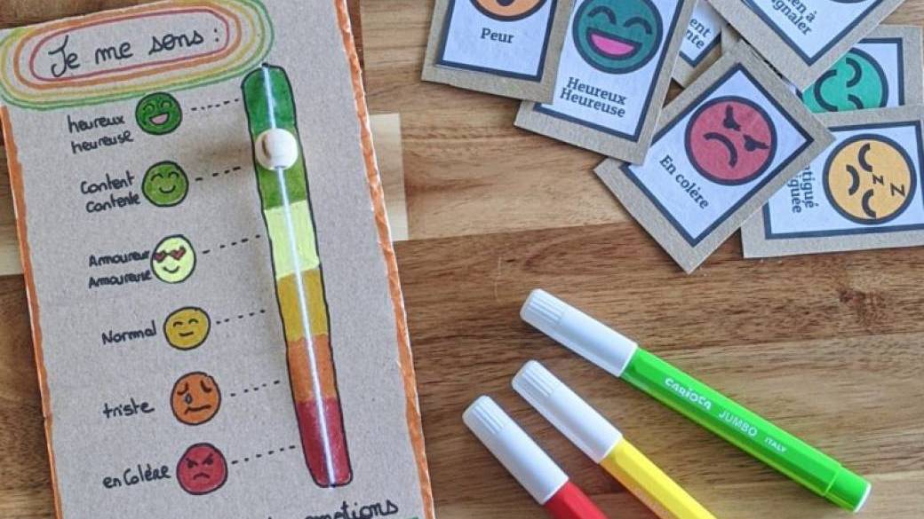 Atelier créatif : le baromètre à émotions (5 ans et +)
