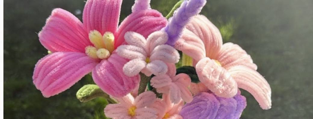 Atelier Parent/Enfant Fleurs en Fil Chenille