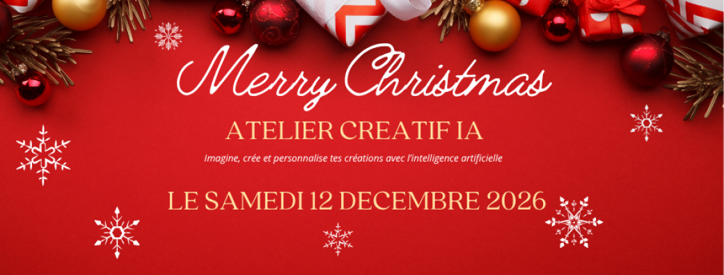 ATELIER Créatif IA (spécial Noël)