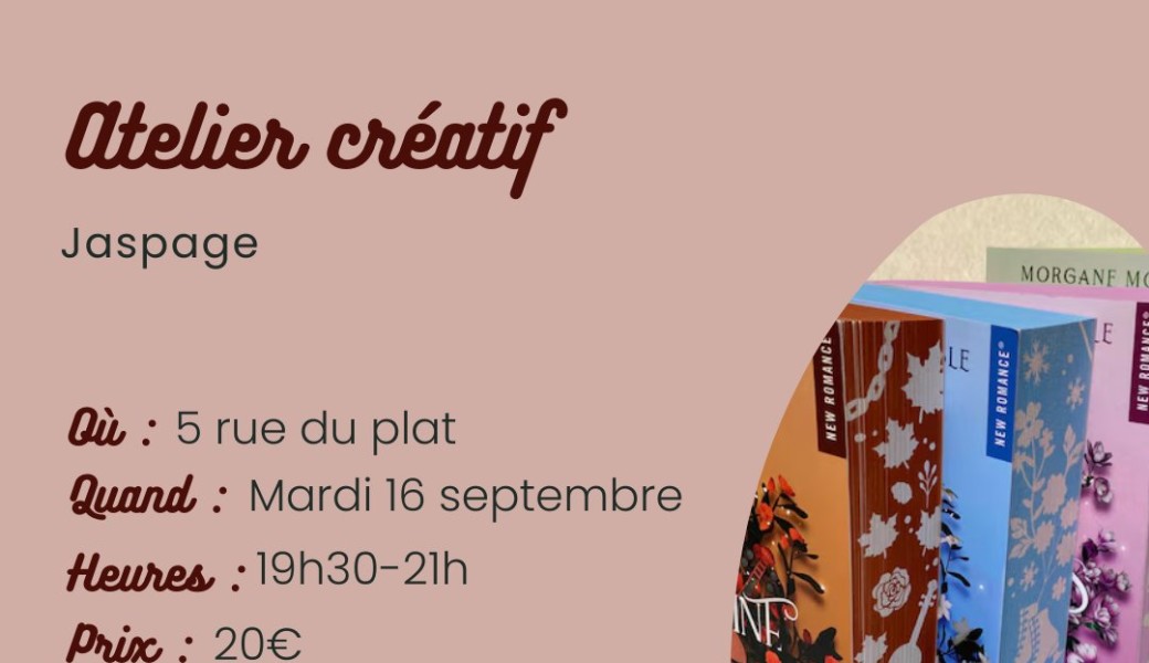 Atelier créatif - Jaspage