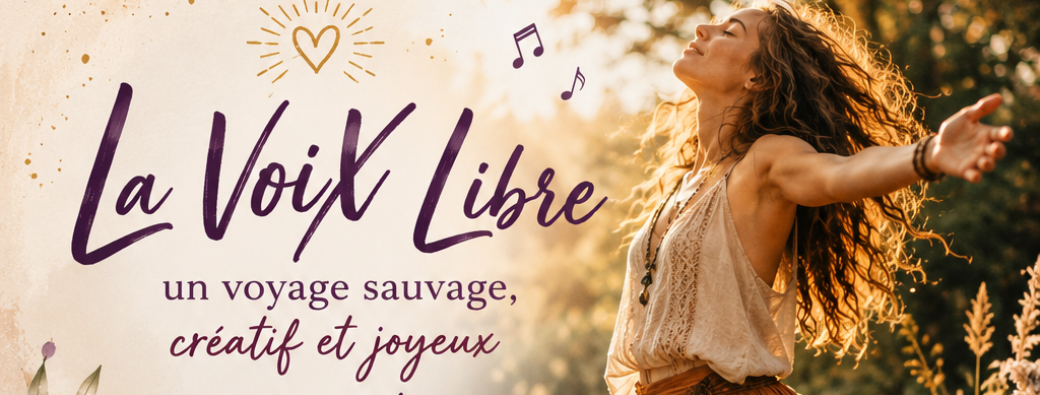 Atelier "La voix libre - un voyage sauvage, créatif et joyeux"
