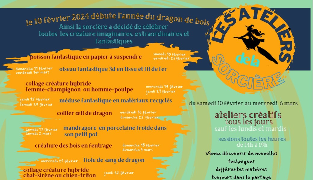 Atelier créatif poisson fantastique XL à suspendre 