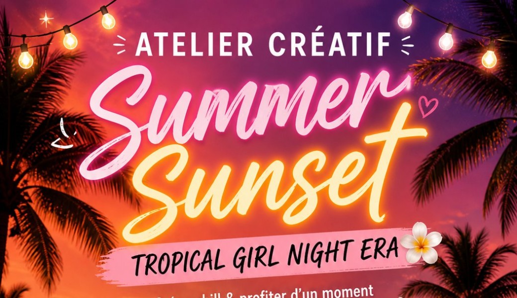 Atelier creatif Summer sunset