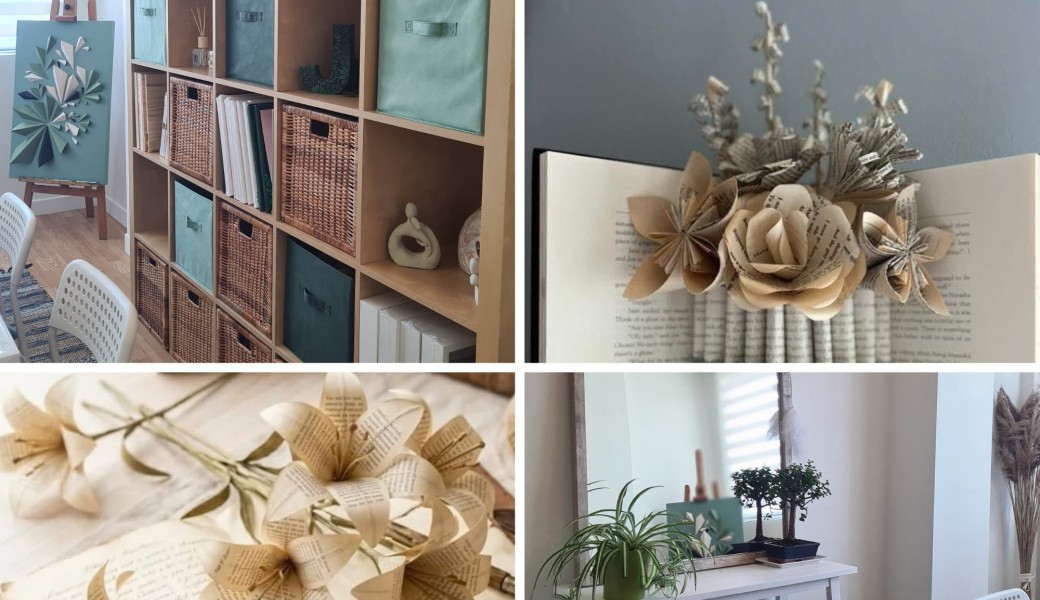 Atelier créatif - Transforme ton livre en vase