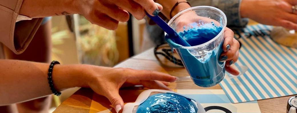  Atelier création d'objets en Jesmonite Maisons du Monde x Lilou la frimeuz