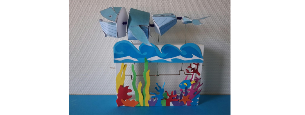 Atelier création d'un automate baleine