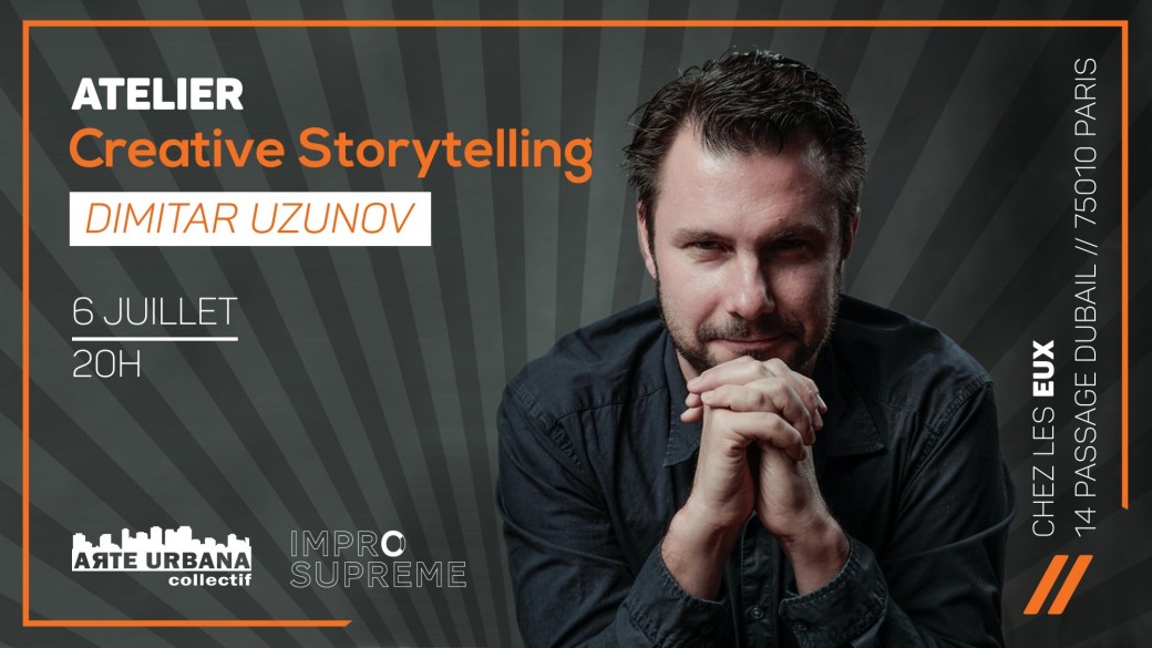 Atelier CREATIVE STORYTELLING avec Dimitar Uzunov