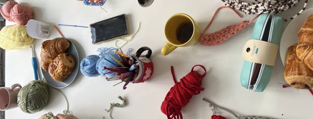 Atelier crochet 14 février après midi