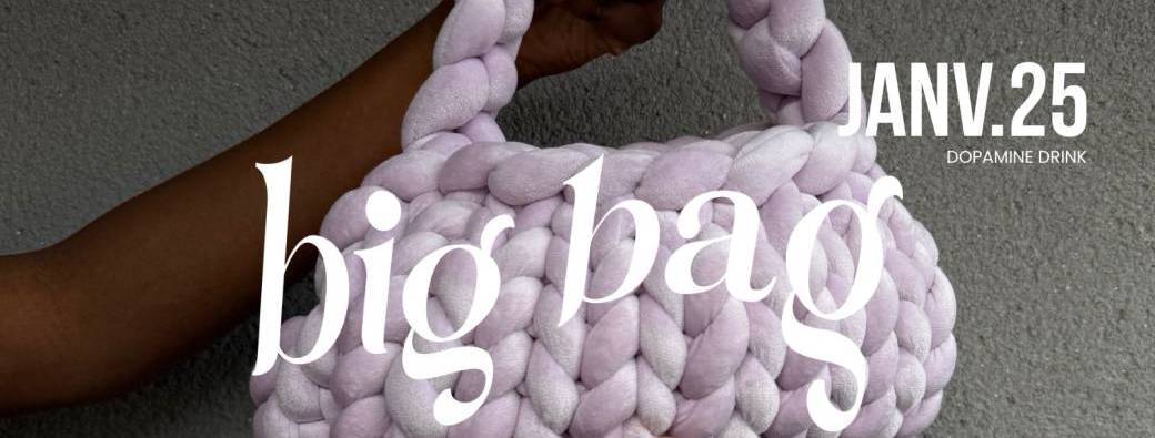 atelier crochet BIG BAG