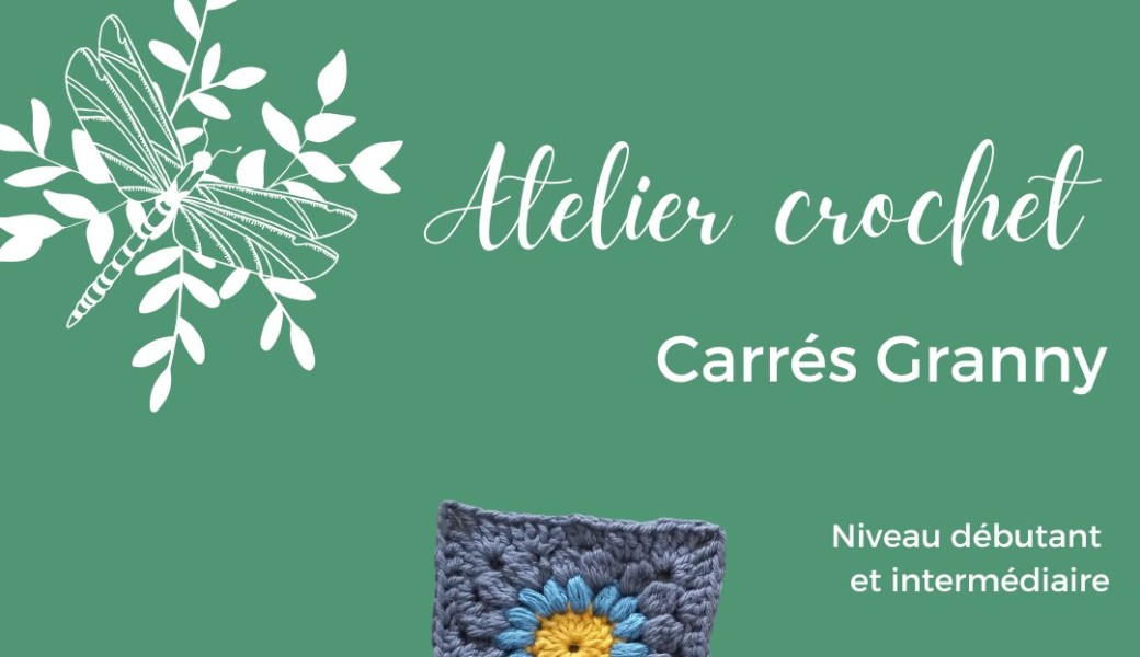 Atelier crochet - Carré Granny