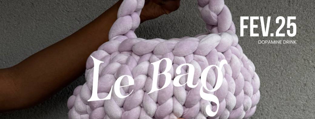 atelier crochet Le BAG