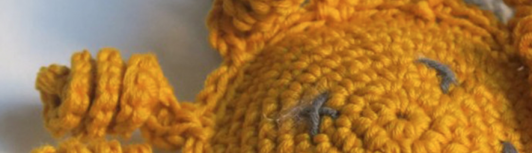 Atelier Crochet: Le Hochet soleil ou disque à démaquiller avec Coccinelle Demoiselle