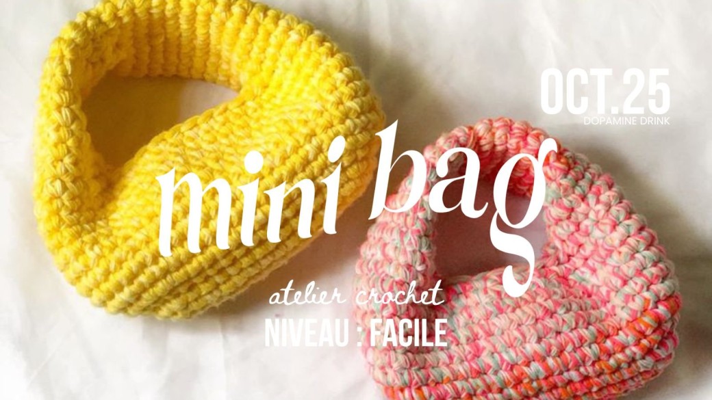 atelier crochet MINI BAG