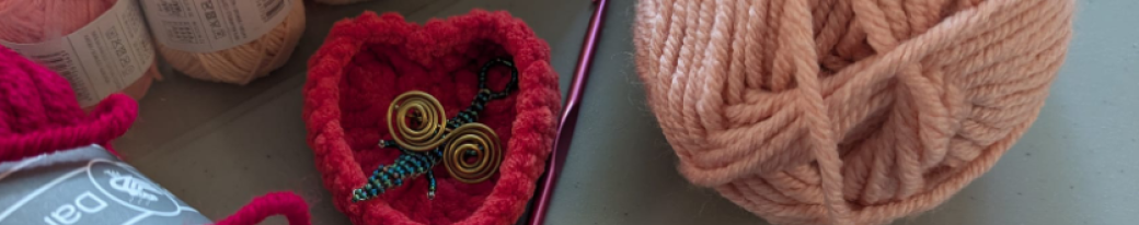 Atelier crochet : Une coeur-beille de St Valentin