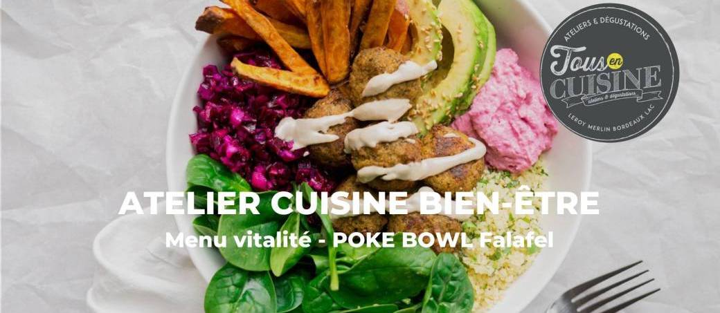 Atelier cuisine bien-être - POKE BOWL MENU VITALITÉ