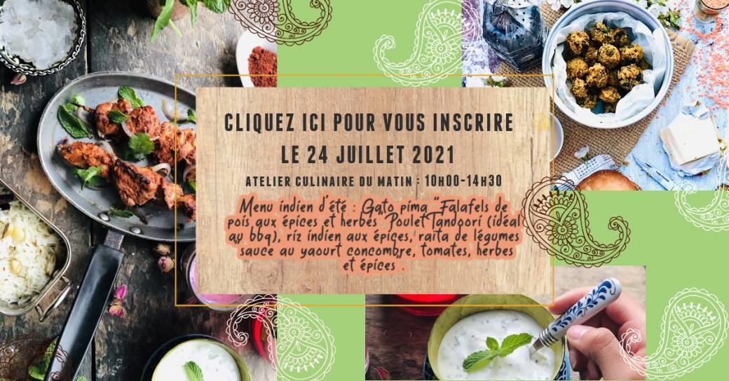 Atelier culinaire autour de la cuisine du monde