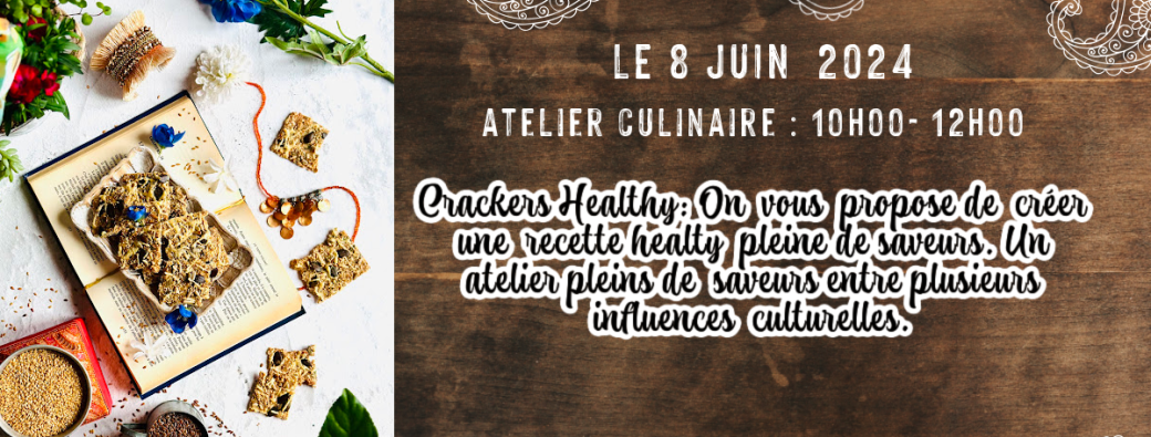Atelier culinaire "Crackers"