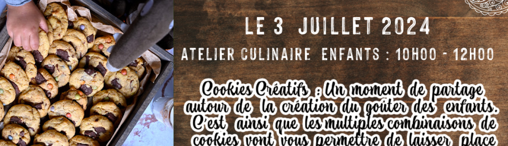 Atelier culinaire Enfants « Cookies Créations»