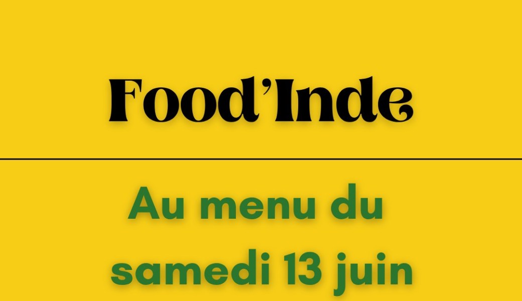 Atelier culinaire indien Spécial été