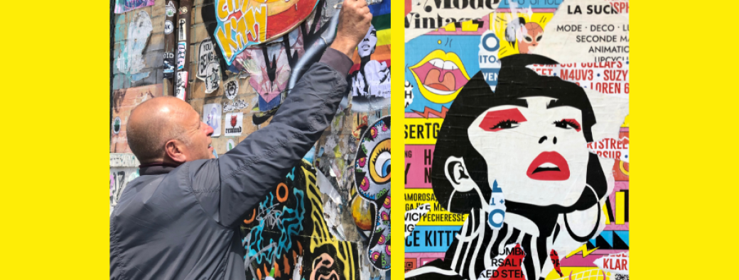 Atelier d’initiation au collage avec l’artiste Naro