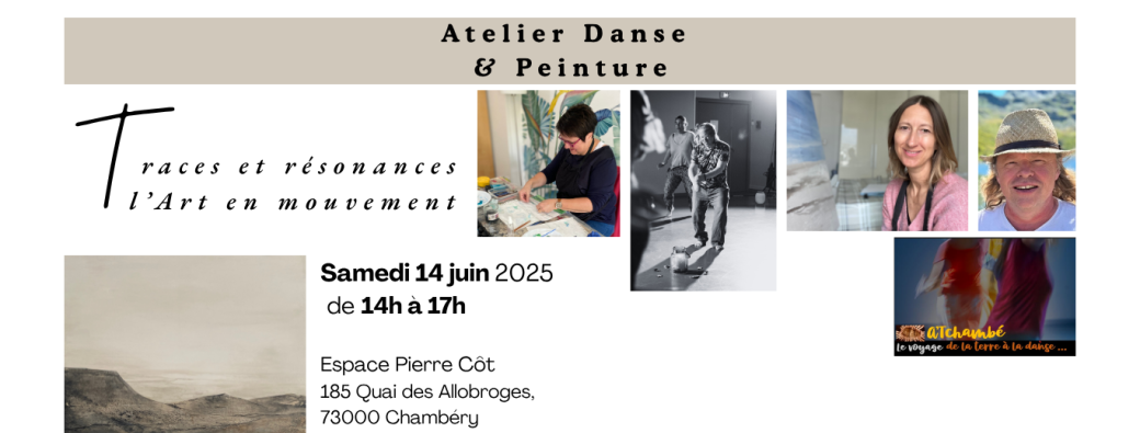 Atelier Danse & Peinture 2 - Traces & résonances