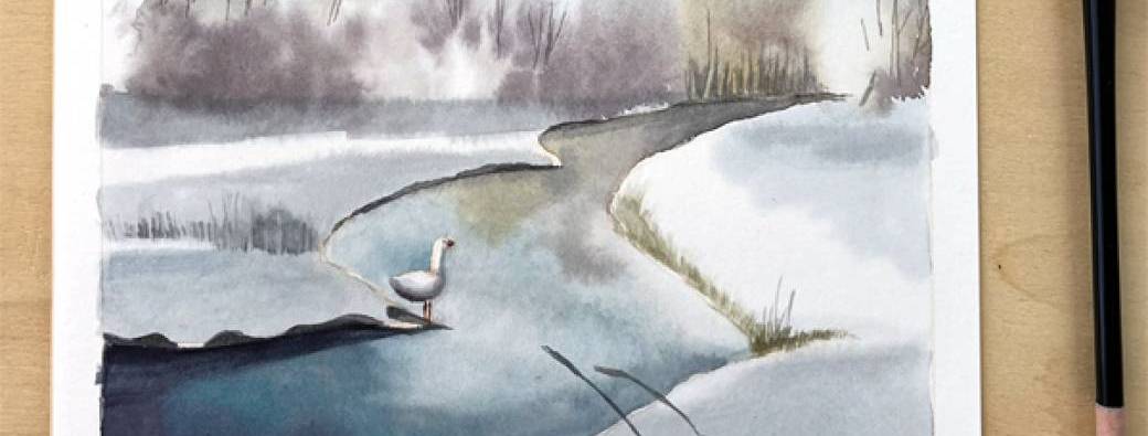 Atelier d'aquarelle Décembre