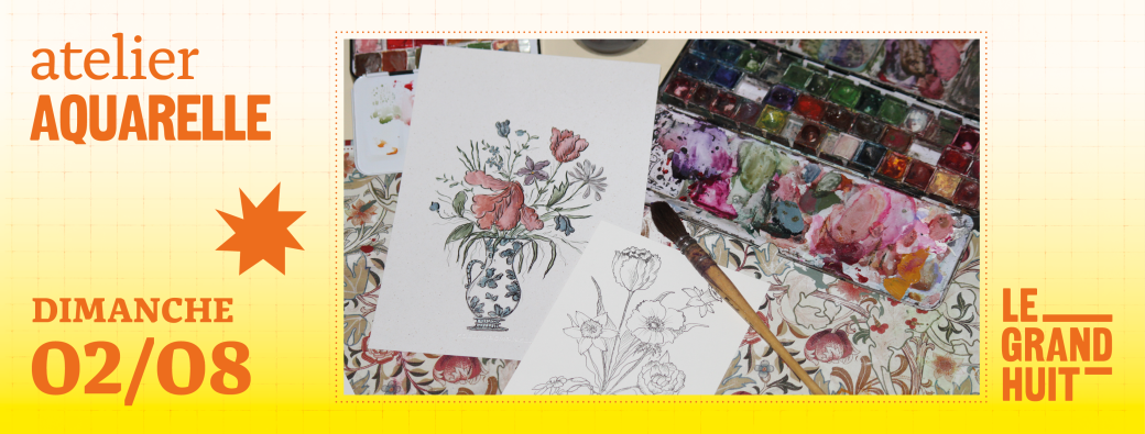 Atelier d'aquarelle • Dimanche 2 août