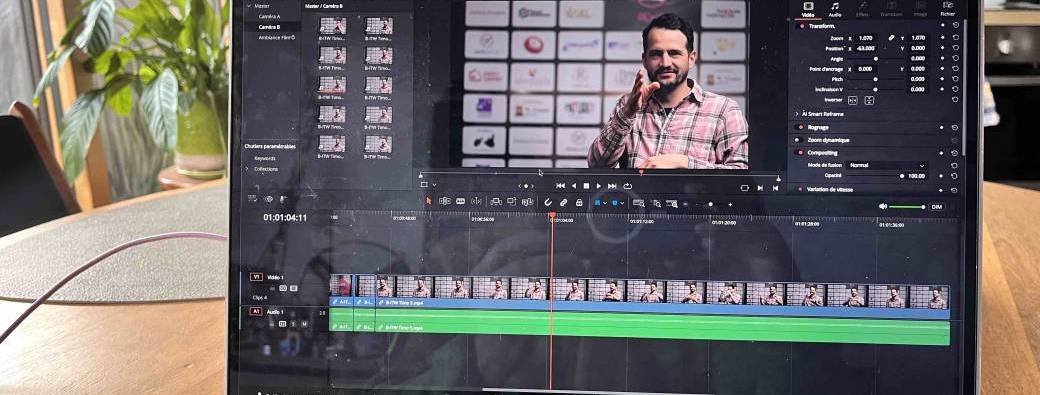Atelier DaVinci Resolve  – Initiation au montage vidéo à Paris