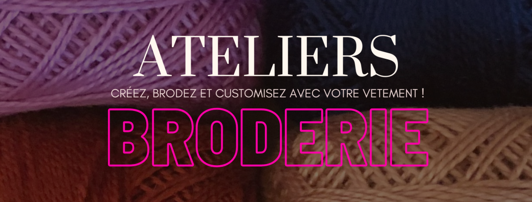 Atelier de broderie - Café Gonflé - 35€