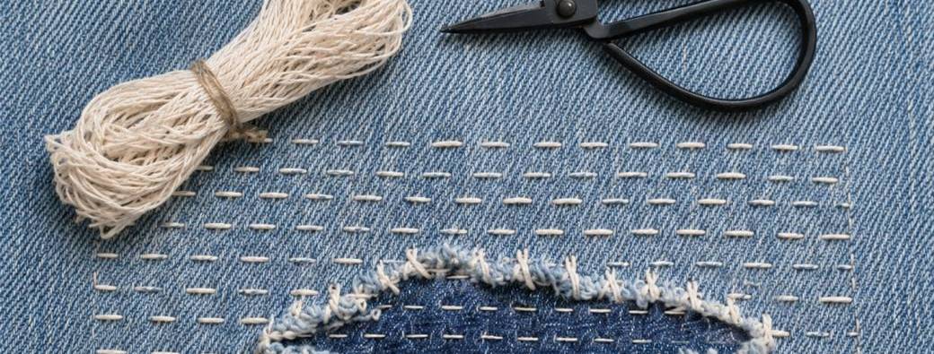 Atelier de broderie sashiko avec TOFU GOES WEST