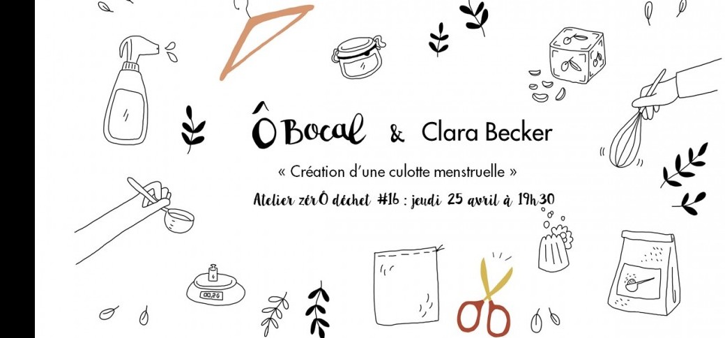 Atelier de création d'une culotte menstruelle