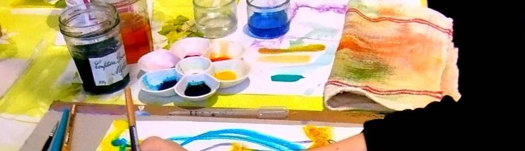 Atelier de créativité en arts plastiques