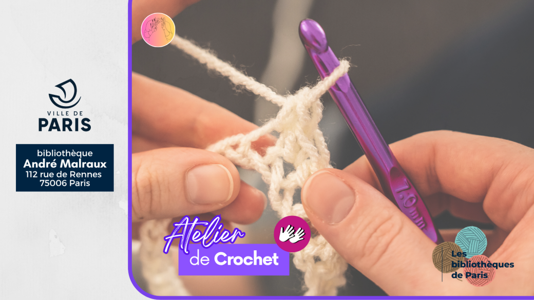 22/11 à 11h - Atelier de crochet