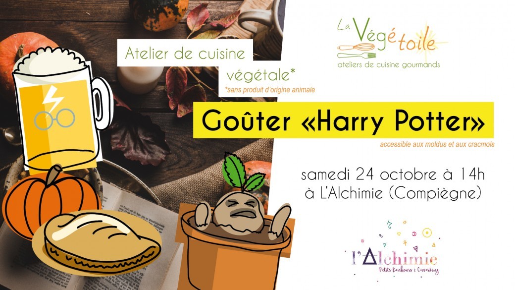 Atelier de cuisine végétale - Goûter "Harry Potter"