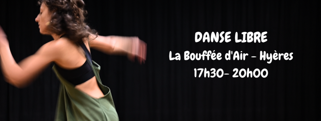 Atelier de danse libre - Hyères - 13 décembre 2026
