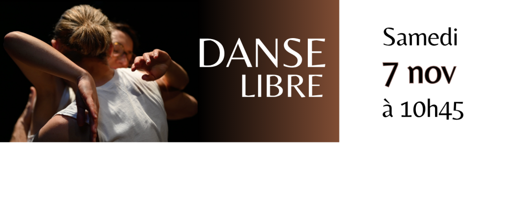 Atelier de Danse Libre samedi 7 novembre