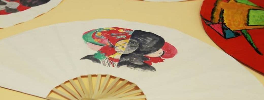 Atelier de décoration d’éventails en papier 