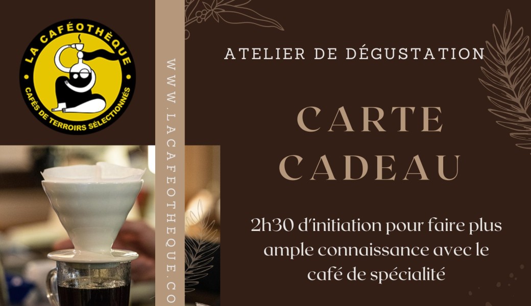 Bon pour un Atelier de Dégustation de Café de Spécialité